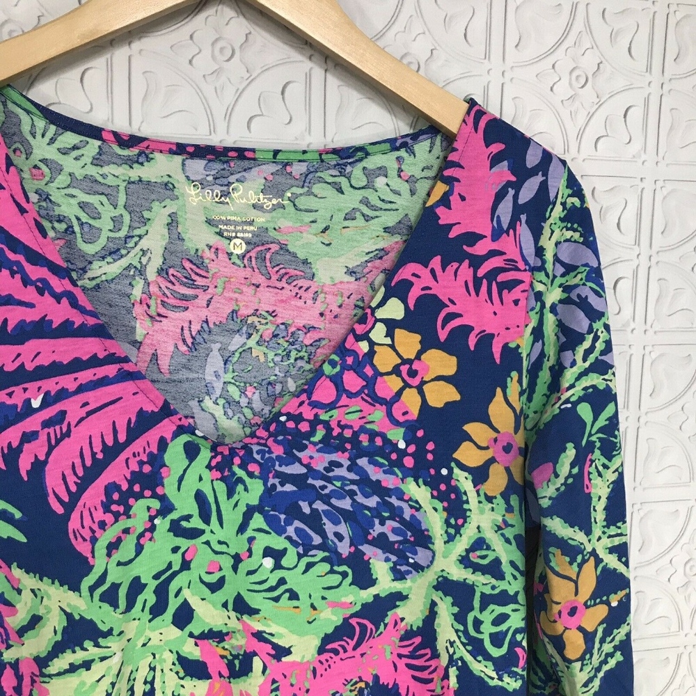 Lilly Pulitzer Erin Indigo All Glow Dress - Picture 5 of 6